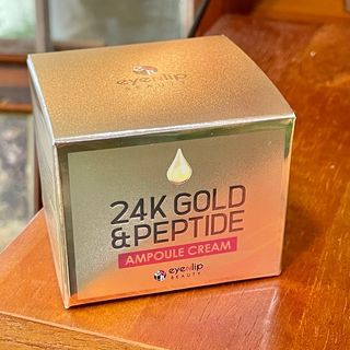 아이앤립 / EYENLIP 아이앤립 24K 골드 N 펩타이드 앰플 크림 — 5점을 준 리뷰어가 2021년 4월 올린 사용 사진