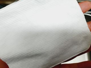 디어엘로디 프리미엄 유기농 유아 솜티슈 40매 3Pack +60매 1Pack 혼합형 — 5점을 준 리뷰어가 2021년 4월 올린 사용 사진