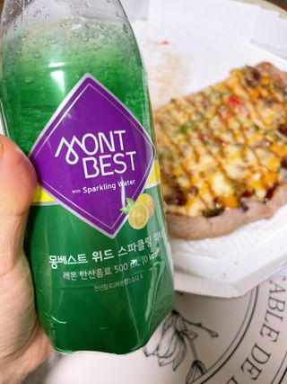 몽베스트 Montbest with Sparkling water Lemon OR Lime 20병(랜덤) — 5점을 준 리뷰어가 2023년 2월 올린 사용 사진