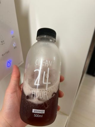 클린24시간 1BOX(5포) + 전용보틀(500ml) — 5점을 준 리뷰어가 2023년 5월 올린 사용 사진