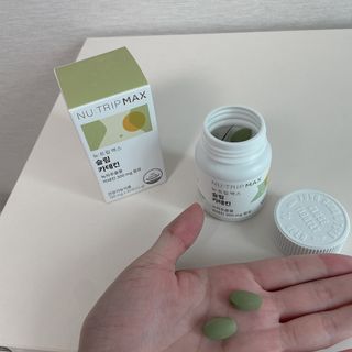 뉴트립맥스(NUTRIPMAX) 뉴트립맥스 슬림 카테킨 700mg 30정 1개월분 — 5점을 준 리뷰어가 2021년 7월 올린 사용 사진
