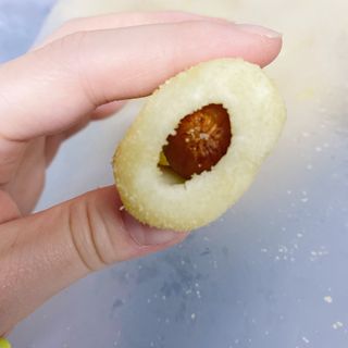 Dog&Ball 독앤볼 [Dog&Ball] 미니찹쌀볼도그 찹쌀치즈볼 — 5점을 준 리뷰어가 2021년 9월 올린 사용 사진