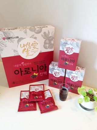 서울약사신협_내몸애생발란스아로니아_70ml x 30포 — 5점을 준 리뷰어가 2021년 6월 올린 사용 사진