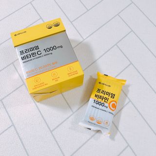 서울약사신협 프리미엄 비타민C 1,000mg_2.5g x 50포 — 5점을 준 리뷰어가 2021년 9월 올린 사용 사진