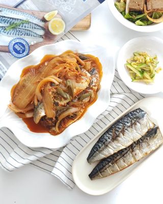 ㈜금호통상 노르웨이 고등어 900g (6~10편) — 5점을 준 리뷰어가 2023년 11월 올린 사용 사진