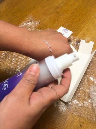 바르셀 수분로션 수분크림 보습 탄력 주름개선 인텐시브 리포좀 크림 C1 50ml — 4점을 준 리뷰어가 2021년 11월 올린 사용 사진
