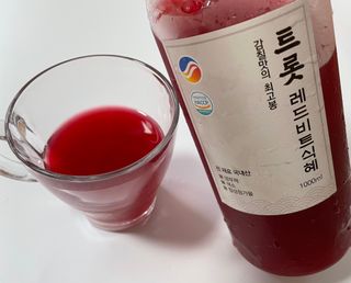 트롯전통식혜 트롯레드비트식혜 1리터 +500리터 — 5점을 준 리뷰어가 2021년 5월 올린 사용 사진