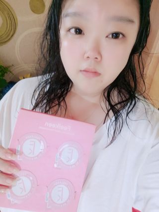 약손명가코스메틱 필킨 블룸 셀 브라이트닝 마스크 — 5점을 준 리뷰어가 2022년 6월 올린 사용 사진