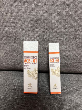 조아산코스메틱 에이스원 크림 + 에이스원 스킨 — 5점을 준 리뷰어가 2022년 4월 올린 사용 사진