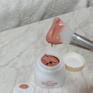오오하와이 버즈 플러스 로지스 로즈 쿼츠 하이드레이팅 플러스 퍼밍 마스크 150g — 5점을 준 리뷰어가 2021년 1월 올린 사용 사진