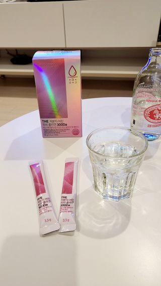 [닥터루템]THE 저분자 어린 피쉬콜라겐300Da 먹는 어류 엘라스틴 비오틴뮤신 글루타치온 플러스 1box(30포) — 5점을 준 리뷰어가 2023년 1월 올린 사용 사진