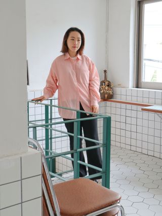 아르보노브라 아르보노 낮노밤노 셔츠 — 5점을 준 리뷰어가 2021년 4월 올린 사용 사진