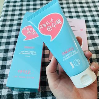 IO 아이오 오늘도 넌 순수해 - 약산성 클렌징폼 — 5점을 준 리뷰어가 2021년 2월 올린 사용 사진