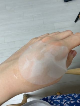 리더스코스메틱 리더스 카밍 바이오틱스 퀵 수딩 패드 — 5점을 준 리뷰어가 2022년 7월 올린 사용 사진