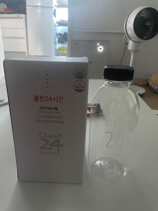 클린24시간 1BOX(5포) + 전용보틀(500ml) — 5점을 준 리뷰어가 2023년 8월 올린 사용 사진