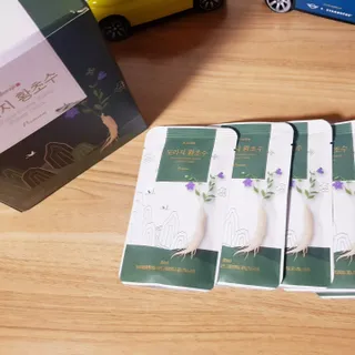 K-doraji K도라지 황초수 목에좋은 도라지 음료 80ml*7봉 — 4점을 준 리뷰어가 2022년 7월 올린 사용 사진