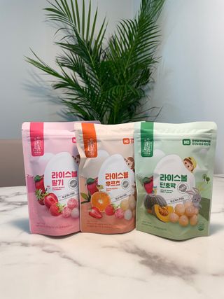 아비삭라이스볼 3종 /딸기,후르츠,단호박 — 5점을 준 리뷰어가 2021년 5월 올린 사용 사진
