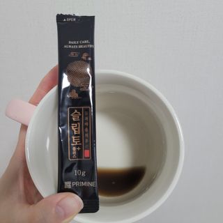 프리마인 자체 기업부설 연구소에서 찾아낸 건강한 수면의 비밀.  슬립토 플러스 30포 — 5점을 준 리뷰어가 2022년 1월 올린 사용 사진