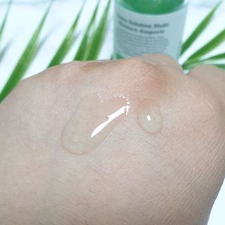 [녹산] 그린 솔루션 멀티 수분 앰플 + 그린 솔루션 멀티 수분크림 — 4점을 준 리뷰어가 2022년 11월 올린 사용 사진