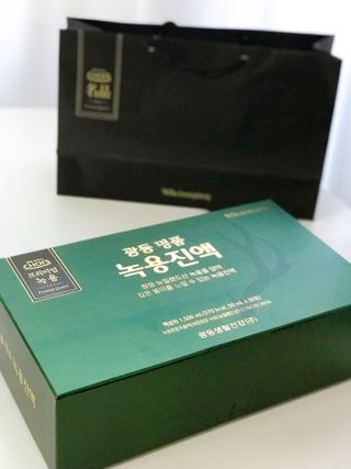 광동생활건강 광동 명품 녹용진액 50mL x 30포 — 5점을 준 리뷰어가 2023년 4월 올린 사용 사진