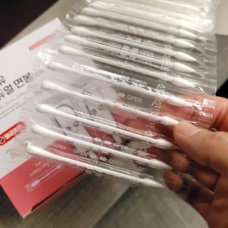 마미앤유 개별 듀얼면봉 — 5점을 준 리뷰어가 2022년 2월 올린 사용 사진