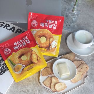 딜라이트 프로젝트 오뚜기스프 베이글칩 2종 — 4점을 준 리뷰어가 2021년 9월 올린 사용 사진