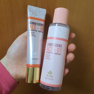 조아산코스메틱 에이스원 크림 + 에이스원 스킨 — 5점을 준 리뷰어가 2022년 4월 올린 사용 사진