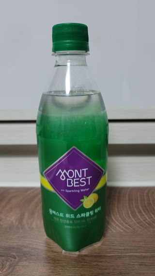 몽베스트 Montbest with Sparkling water Lemon OR Lime 20병(랜덤) — 5점을 준 리뷰어가 2021년 10월 올린 사용 사진