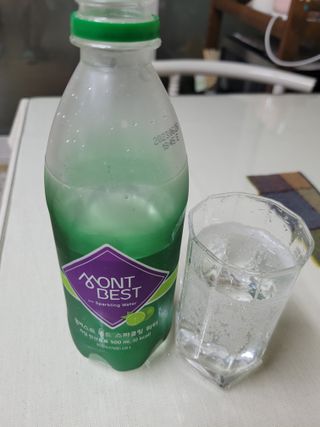 몽베스트 Montbest with Sparkling water Lime20병 — 5점을 준 리뷰어가 2022년 9월 올린 사용 사진