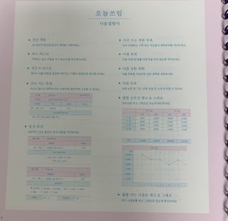 리훈 리뉴얼 오늘쓰임 가계부 용돈기입장 금전납출부 캐쉬북 만년 — 5점을 준 리뷰어가 2023년 3월 올린 사용 사진