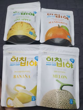 동결건조 과일칩 이치비야 4종 set — 5점을 준 리뷰어가 2021년 9월 올린 사용 사진