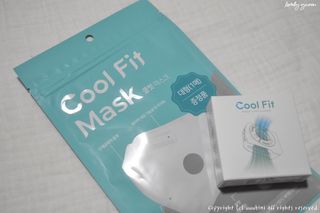 주식회사 휴레브 Cool Fit(마스크 공기 순환 장치) — 5점을 준 리뷰어가 2022년 11월 올린 사용 사진