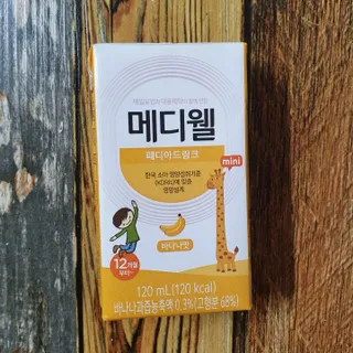 메디웰 페디아드링크 미니 바나나맛 — 5점을 준 리뷰어가 2022년 9월 올린 사용 사진