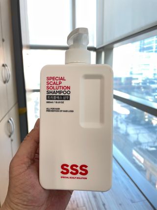 트리플에스 탈모 샴푸 275ml + 실크 트리트먼트 275ml — 5점을 준 리뷰어가 2021년 4월 올린 사용 사진