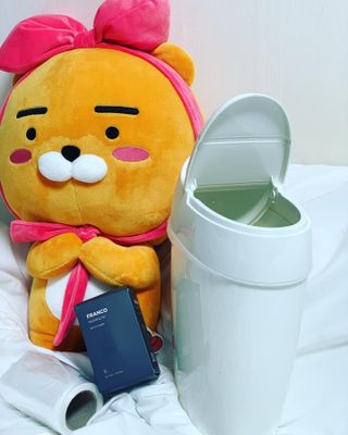 창신리빙 프랑코 바스 휴지통 7L — 5점을 준 리뷰어가 2022년 2월 올린 사용 사진