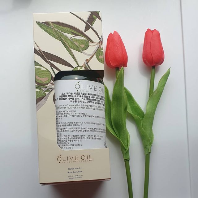 [OOSC] 향기로운 보습 로즈 제라늄 바디워시 500ml 리뷰 사진