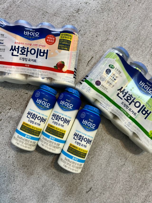 LIVE 매일바이오 썬화이버 드링킹 요거트 리뷰 사진