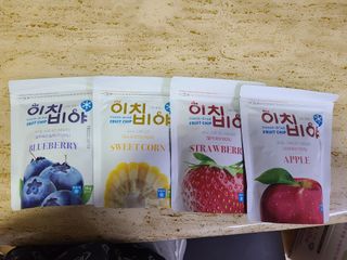 동결건조 과일칩 이치비야 4종 세트 — 5점을 준 리뷰어가 2021년 9월 올린 사용 사진
