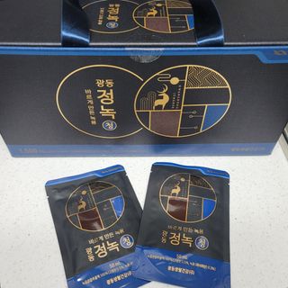 광동생활건강 [광동] 바르게 만든 녹용, 광동정녹청 30포. — 5점을 준 리뷰어가 2022년 6월 올린 사용 사진