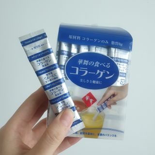 하나마이 100 프로 저분자 피쉬콜라겐 — 5점을 준 리뷰어가 2023년 3월 올린 사용 사진