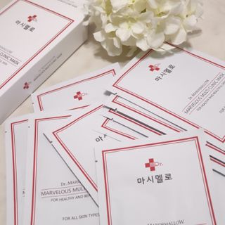 닥터마시멜로 마블러스 멀티 클리닉 마스크 — 5점을 준 리뷰어가 2021년 2월 올린 사용 사진