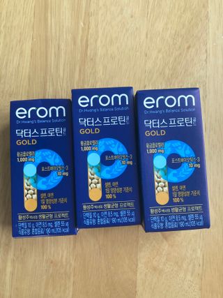 이롬 erom 닥터스 프로틴 골드 — 4.5점을 준 리뷰어가 2021년 4월 올린 사용 사진