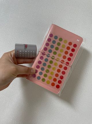 리훈 3달 핸디 데일리 이야기다이어리 만년 미니 작은 슬림 — 5점을 준 리뷰어가 2023년 5월 올린 사용 사진