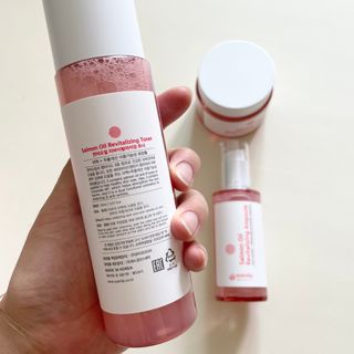 아이앤립 / EYENLIP 아이앤립 연어오일 리바이탈라이징 토너+앰플+크림 3종 세트 — 5점을 준 리뷰어가 2021년 5월 올린 사용 사진