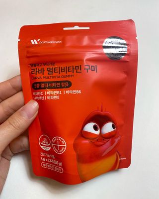 [푸름웰니스] 라바 멀티비타민 구미 36g — 5점을 준 리뷰어가 2021년 12월 올린 사용 사진