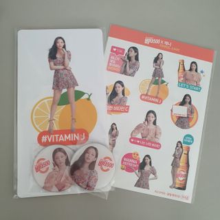 광동생활건강 [제니에디션] 비타500데일리스틱 gift set 60포+제니굿즈 3종+쇼핑백 — 5점을 준 리뷰어가 2021년 11월 올린 사용 사진