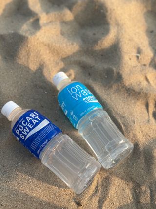 [동아오츠카] 포카리스웨트  500ml PET + 이온워터 500ml PET — 5점을 준 리뷰어가 2025년 6월 올린 사용 사진