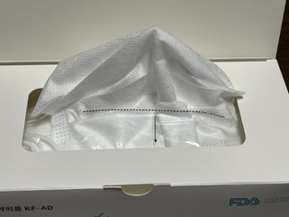 나무드 [식약처허가] KF-AD 국내생산 메디토피아 비말차단 마스크 50매 대대형 헬스 운동 2 BOX — 5점을 준 리뷰어가 2021년 10월 올린 사용 사진
