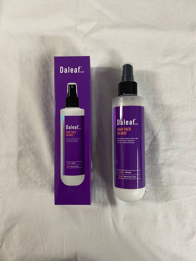 달리프 글램 헤어팩 인미스트 200ml 리뷰 사진