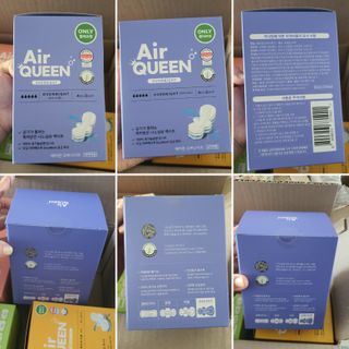 에어퀸 뉴브레스 유기농 생리대 4종 (팬티라이너 20P + 중형 10P + 대형 10P + 오버나이트 8P)_체험단 — 4점을 준 리뷰어가 2024년 5월 올린 사용 사진